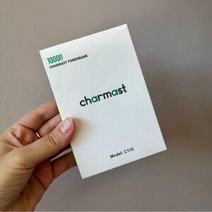 Charmast Portable Powerbank Charger 10000mAh‎ C11S in Blue Brand New in Box